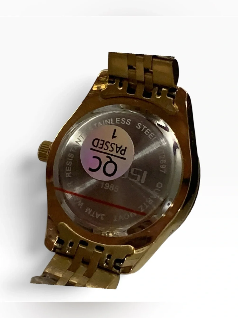 NIBOSI Women's Analog Quartz Watch, Gold Tone Stainless Steel